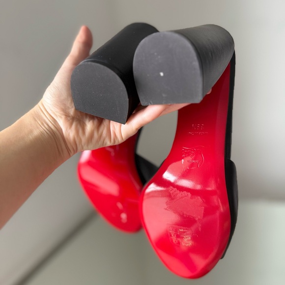 New CHRISTIAN LOUBOUTIN Jane leather mules 39.5 $885 - Picture 13 of 16